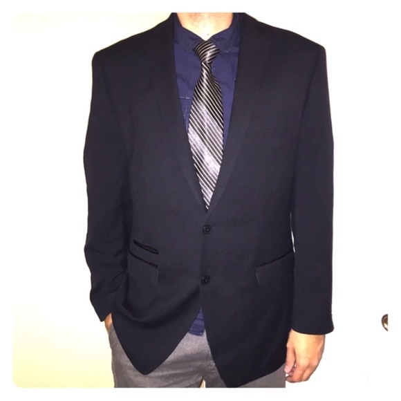Van Heusen Other - Van Heusen Black Blazer Van Heusen